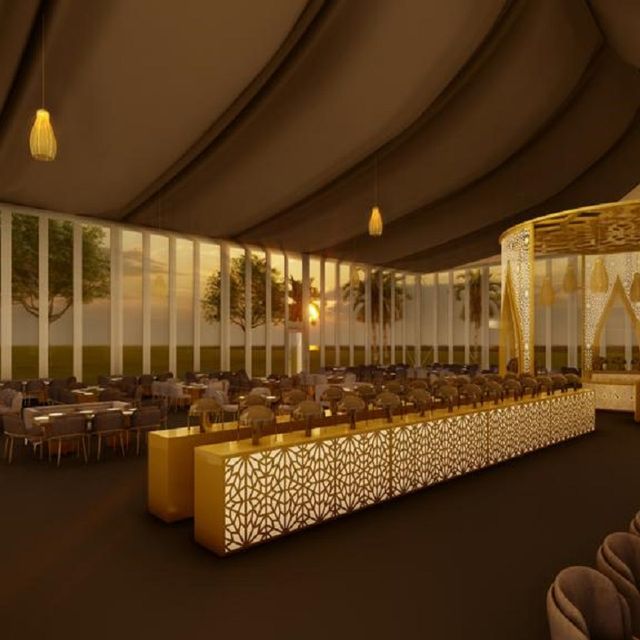 Al Tuwayah Ramadan Tent Intercontinental Al Jubail Resort Restaurant