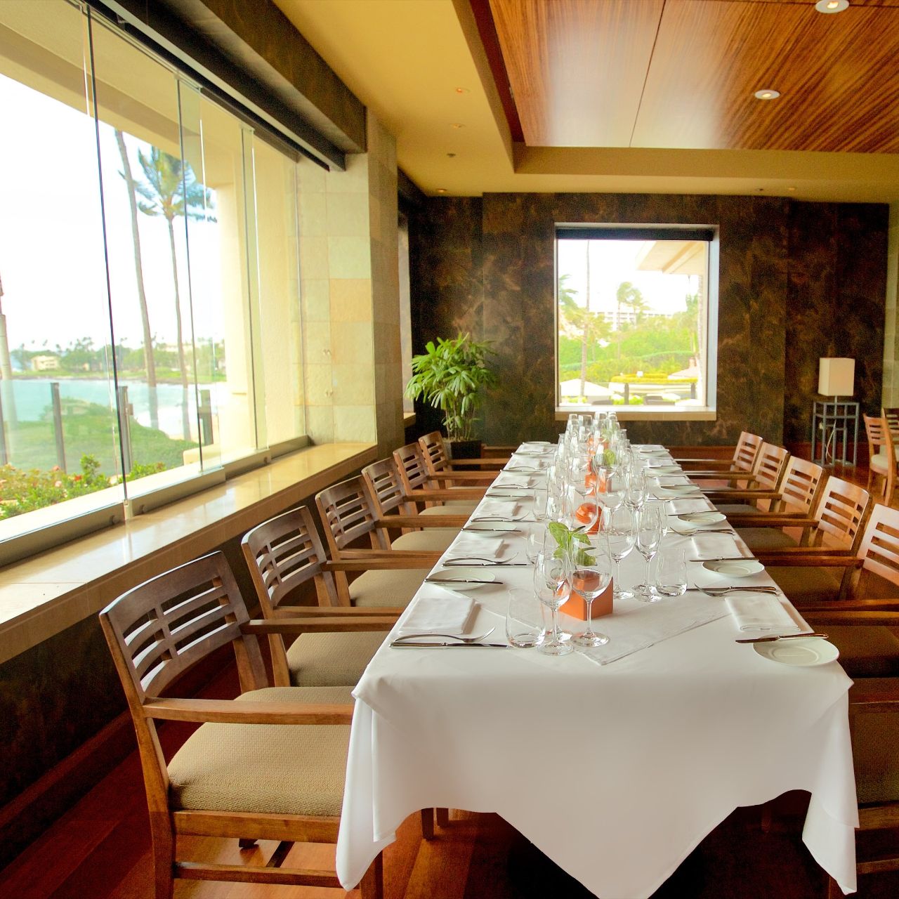 Wolfgang Puck S Spago In The Four Seasons Resort Maui