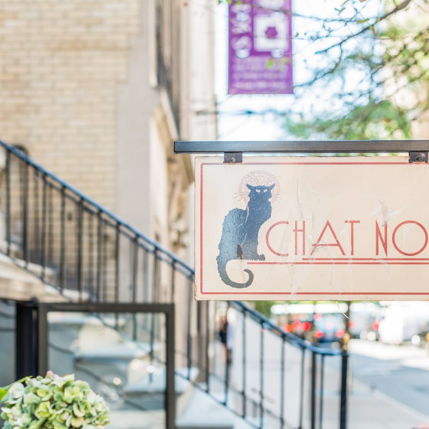 Permanently Closed Bistro Chat Noir Restaurant New York