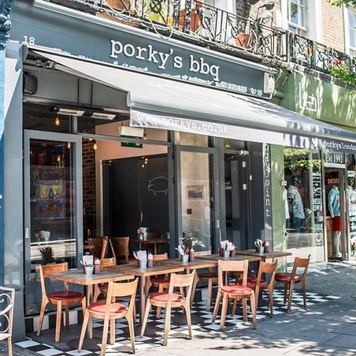 Porky's BBQ Camden Updated 2024, American Restaurant in London