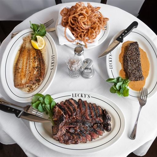 Lucky's on sale steakhouse menu