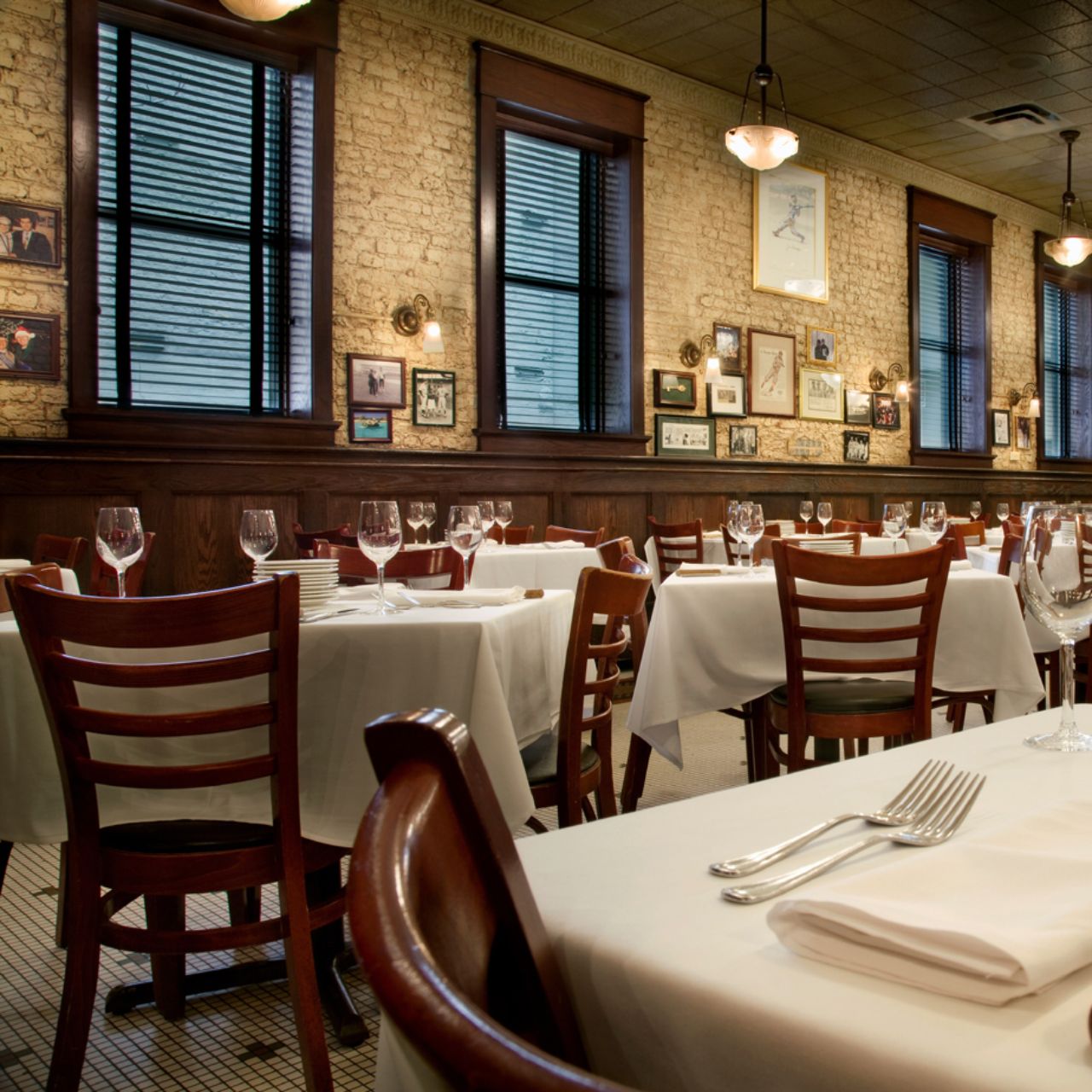 Harry Caray's bust sitting right inside the front door - Picture of Harry  Caray's Italian Steakhouse River North, Chicago - Tripadvisor