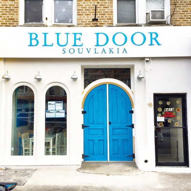 Blue Door Souvlakia Restaurant Brooklyn Ny Opentable