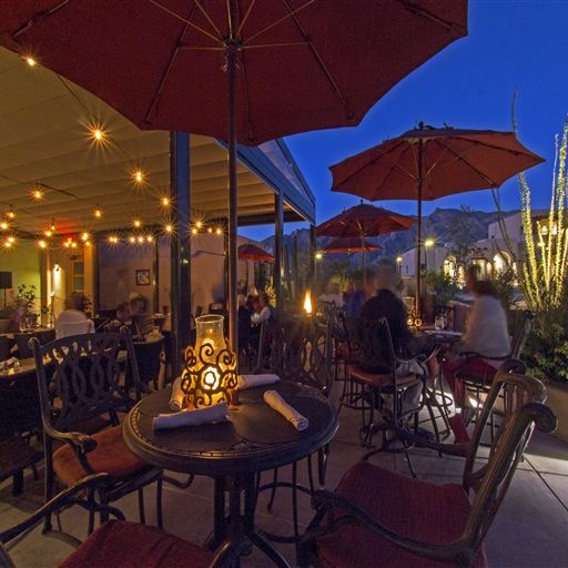 Terraza Garden Patio & Lounge At The Hacienda Del Sol Restaurant 