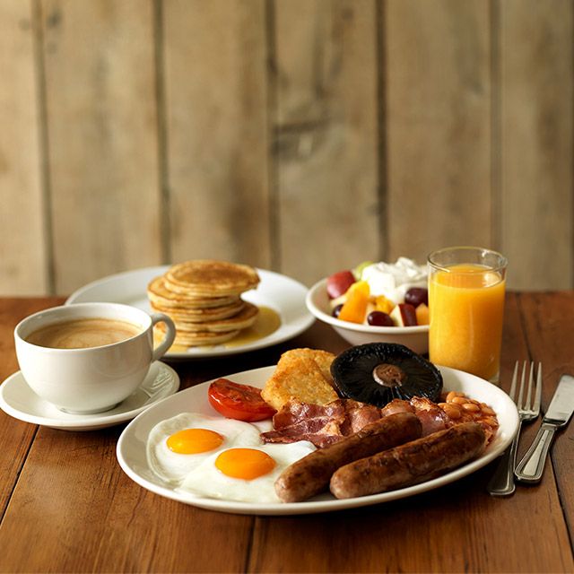 Harvester breakfast discount
