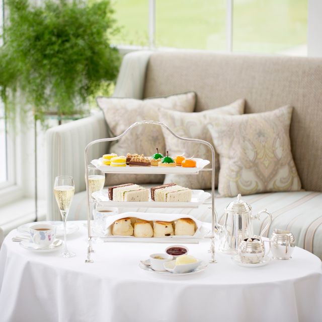 Afternoon Tea At The Drawing Room At Coworth Park Restaurant