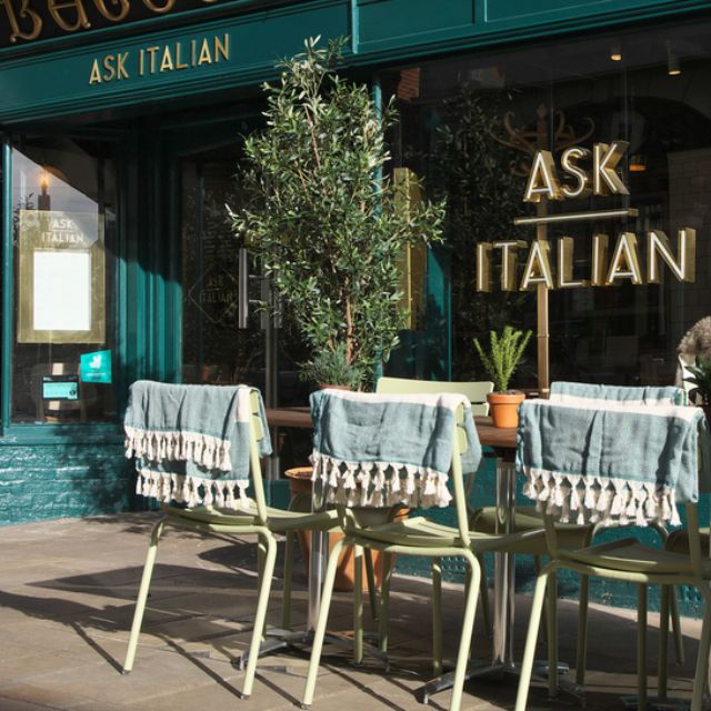 ASK Italian Winchester Top Rated Restaurant in Winchester, Hampshire