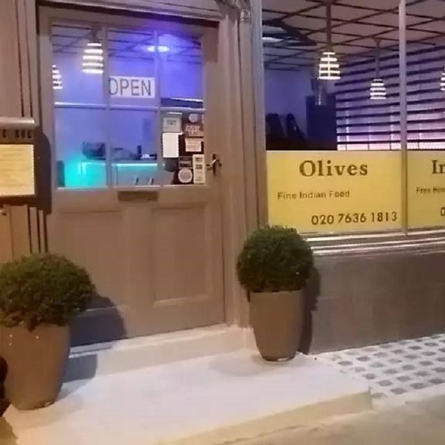 Restaurante Olives Indian Cuisine London, OpenTable