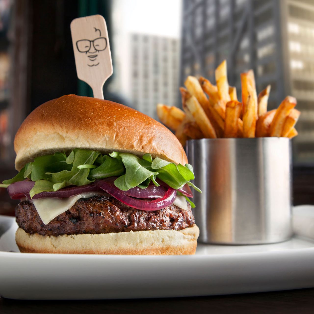 Holy Cow! Burger - Picture of Harry Caray's Tavern on Navy Pier