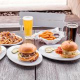 Cover image for Zinburger Wine and Burger Bar  Tucson River