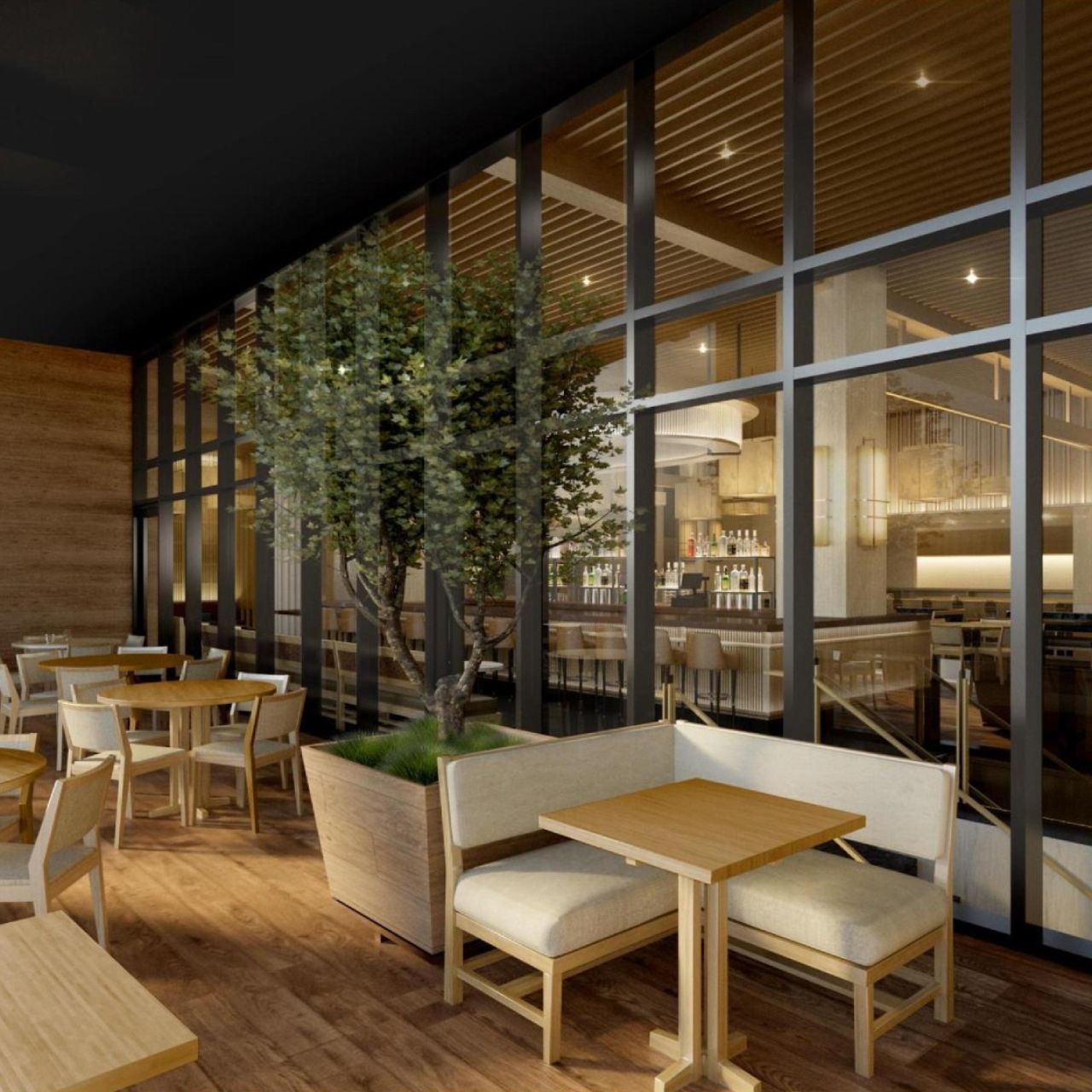 Nobu outdoor online seating