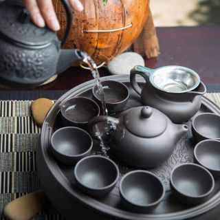 Zen tea lounge