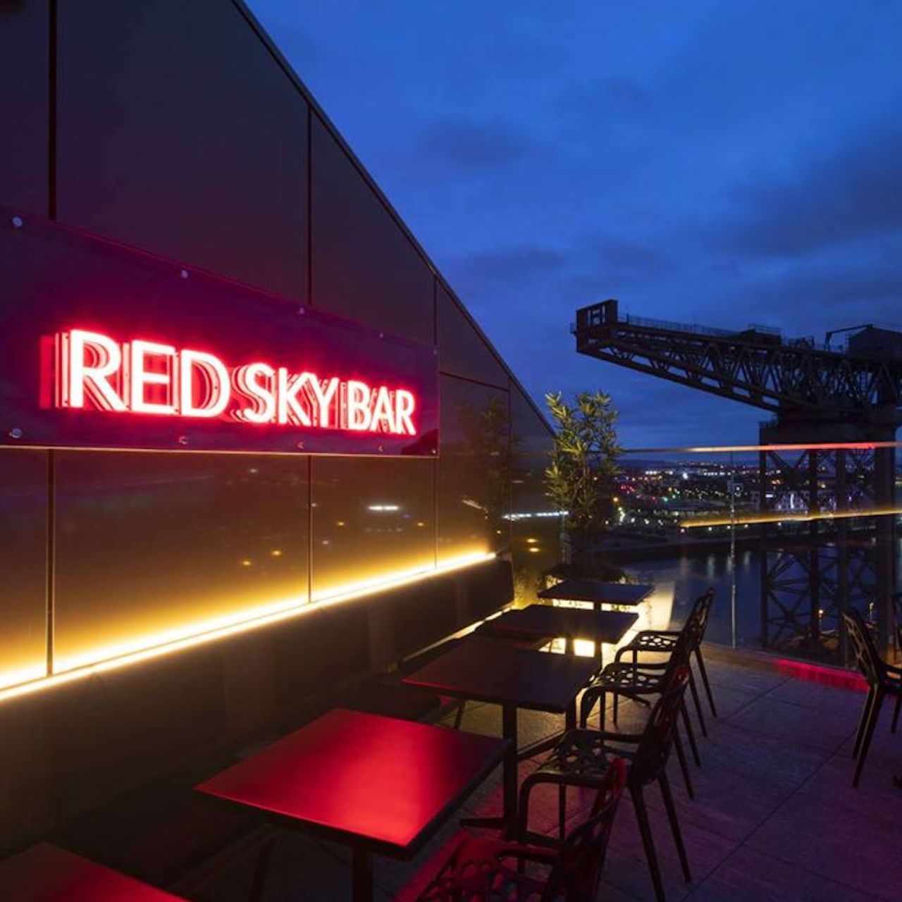 levering Solrig forsøg Sky Bar - Radisson Red Restaurant - Glasgow | OpenTable
