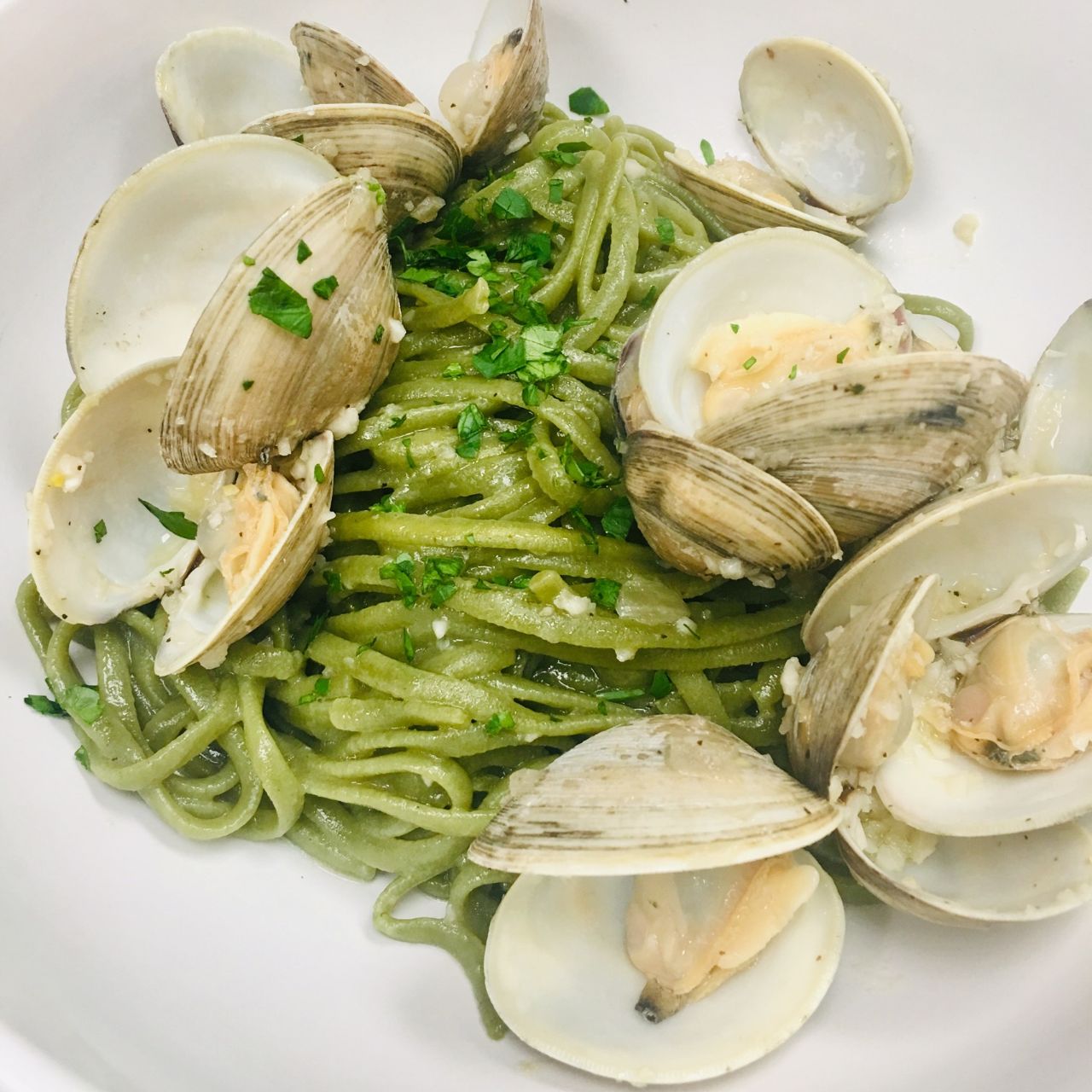 Linguine com gorgonzola - Renata