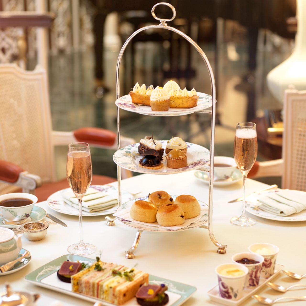 Afternoon Tea At The Savoy Restaurant London Opentable