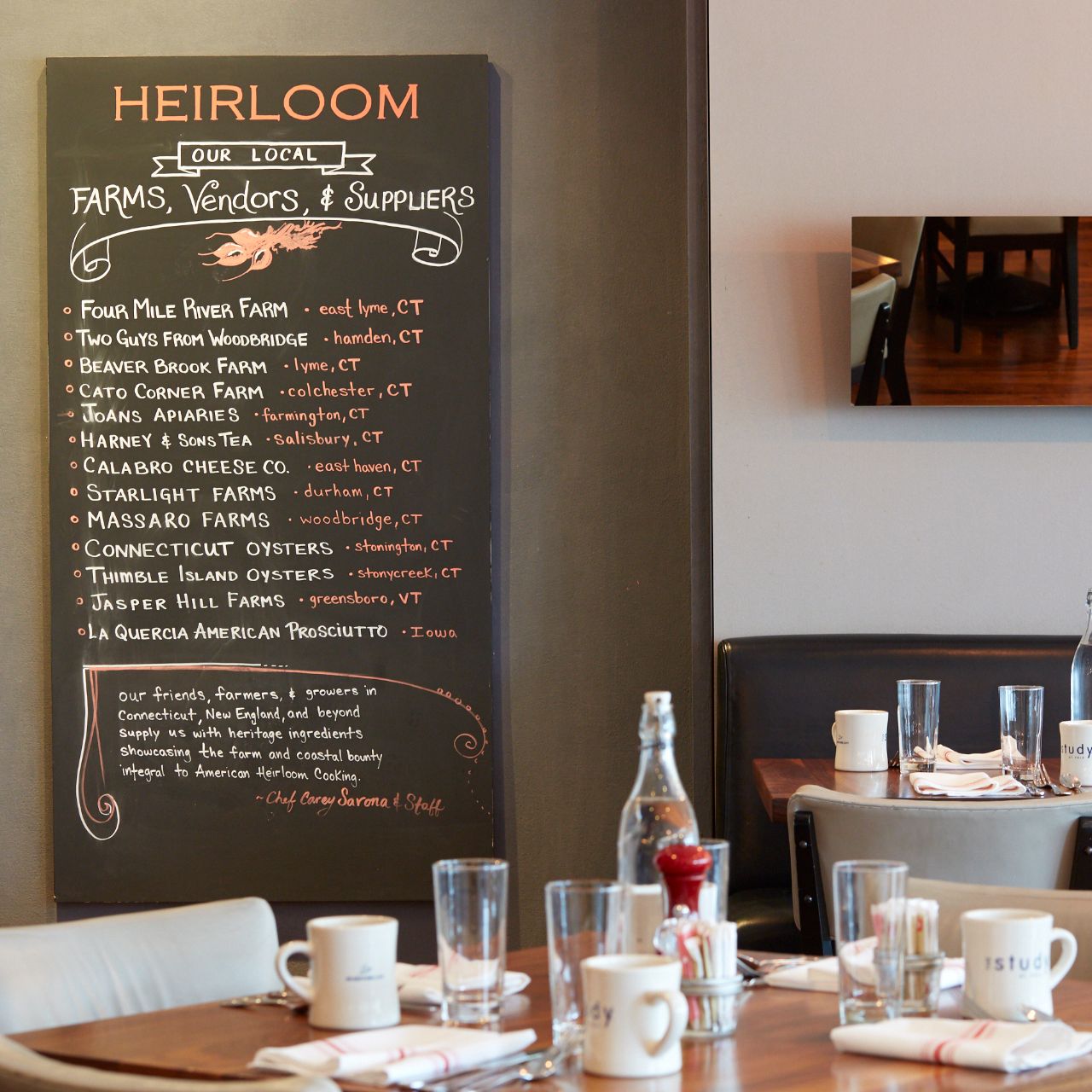 Heirloom New Haven Restaurant New Haven Ct Opentable