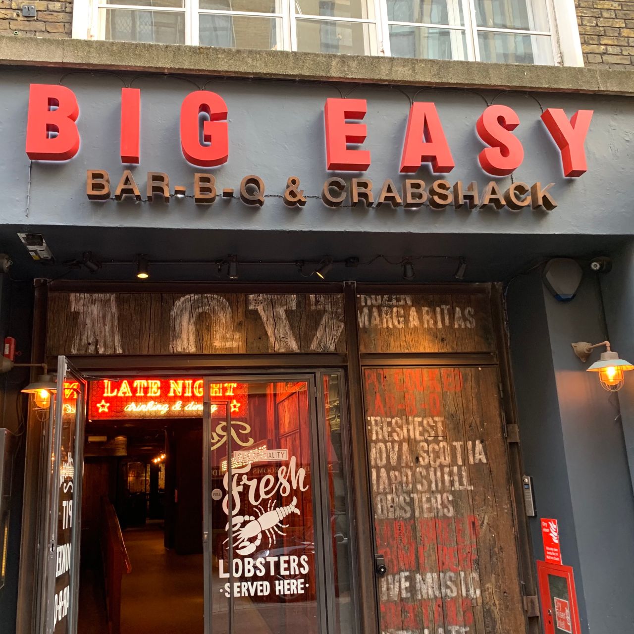 Big Easy Covent Garden London Opentable