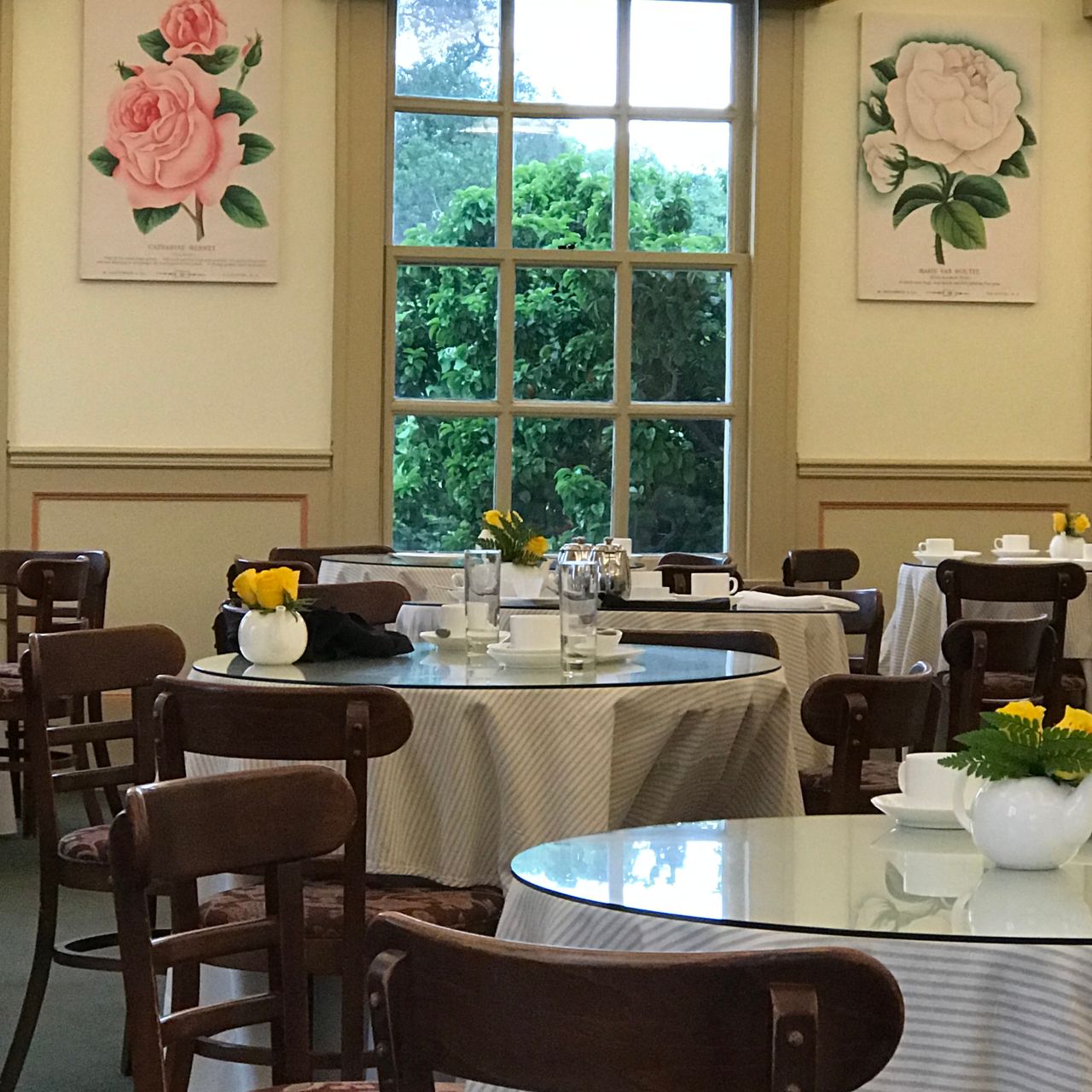 The Huntington S Rose Garden Tea Room Restaurant San