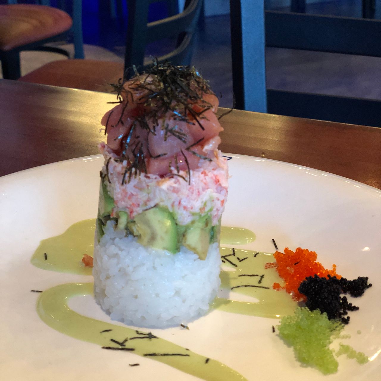 blue fish sushi near me