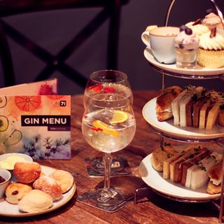Gin 71 - Afternoon tea - Renfield street