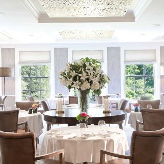 The Dining Room at the Mayflower Inn & Spa