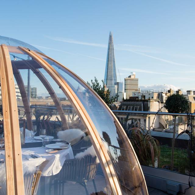 Mercer Roof Terrace Igloos Restaurant - London, England | OpenTable