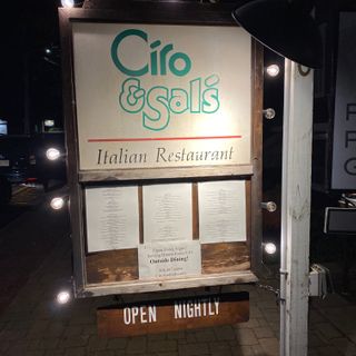 Ciro Sal s Restaurant Provincetown MA OpenTable