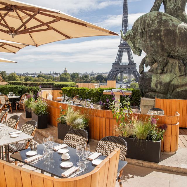 Eiffel tower restaurant