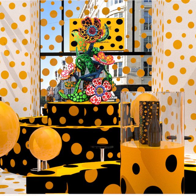 Restaurante La Grande Dame Champagne Bar by Veuve Clicquot x Yayoi Kusama Permanently Closed