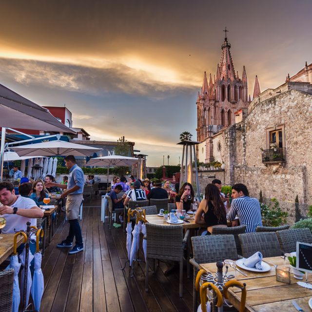 Quince Rooftop Restaurant - San Miguel De Allende, Agu 