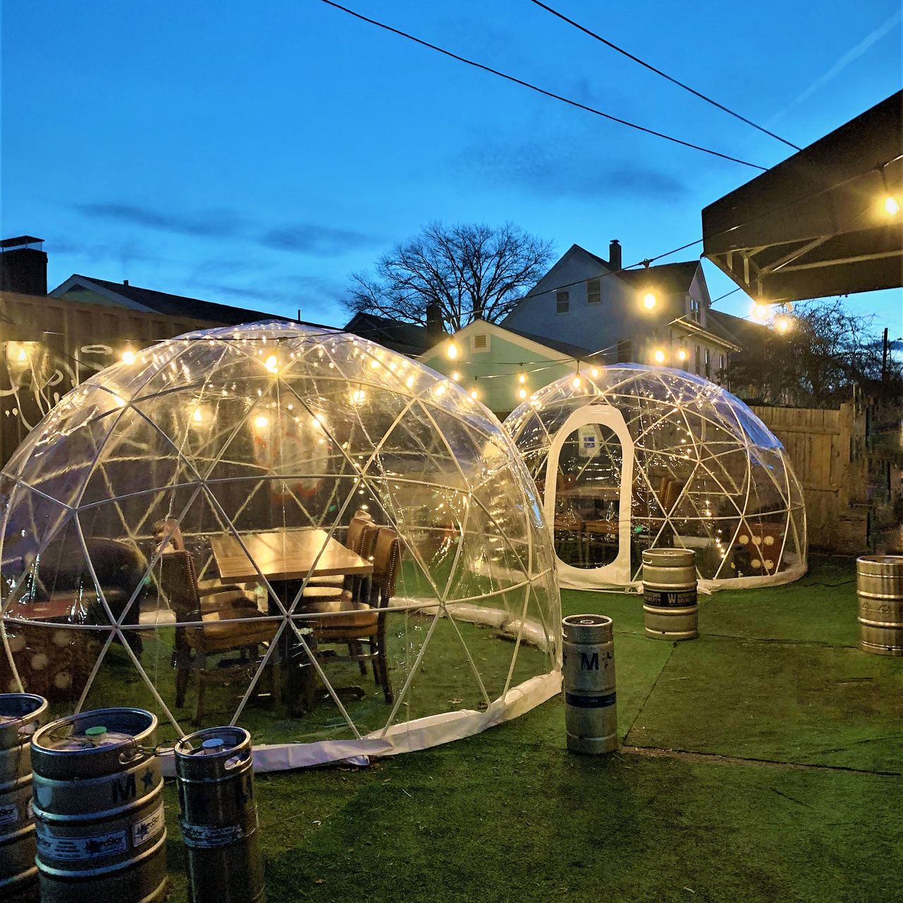 Igloos At Article 24 Restaurant Boston Ma Opentable