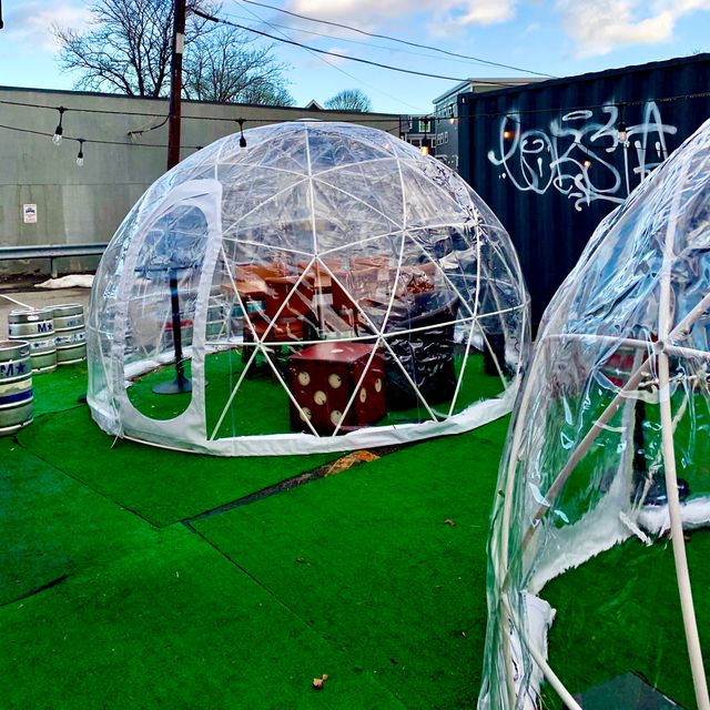 Igloos At Article 24 Restaurant Boston Ma Opentable