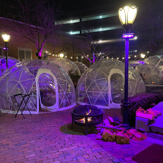 21++ Restaurant in morristown nj with igloos