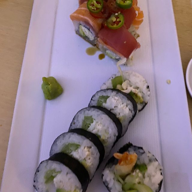 mizuno sushi menu