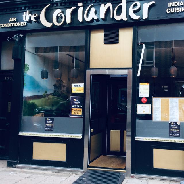 The Coriander Vauxhall Restaurant London OpenTable