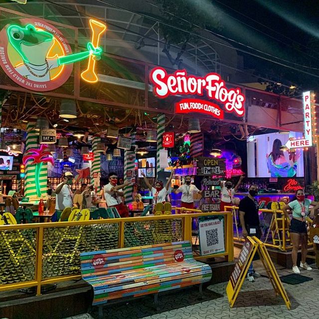 Señor Frog's Playa del Carmen Quinta Avenida Restaurant Playa del