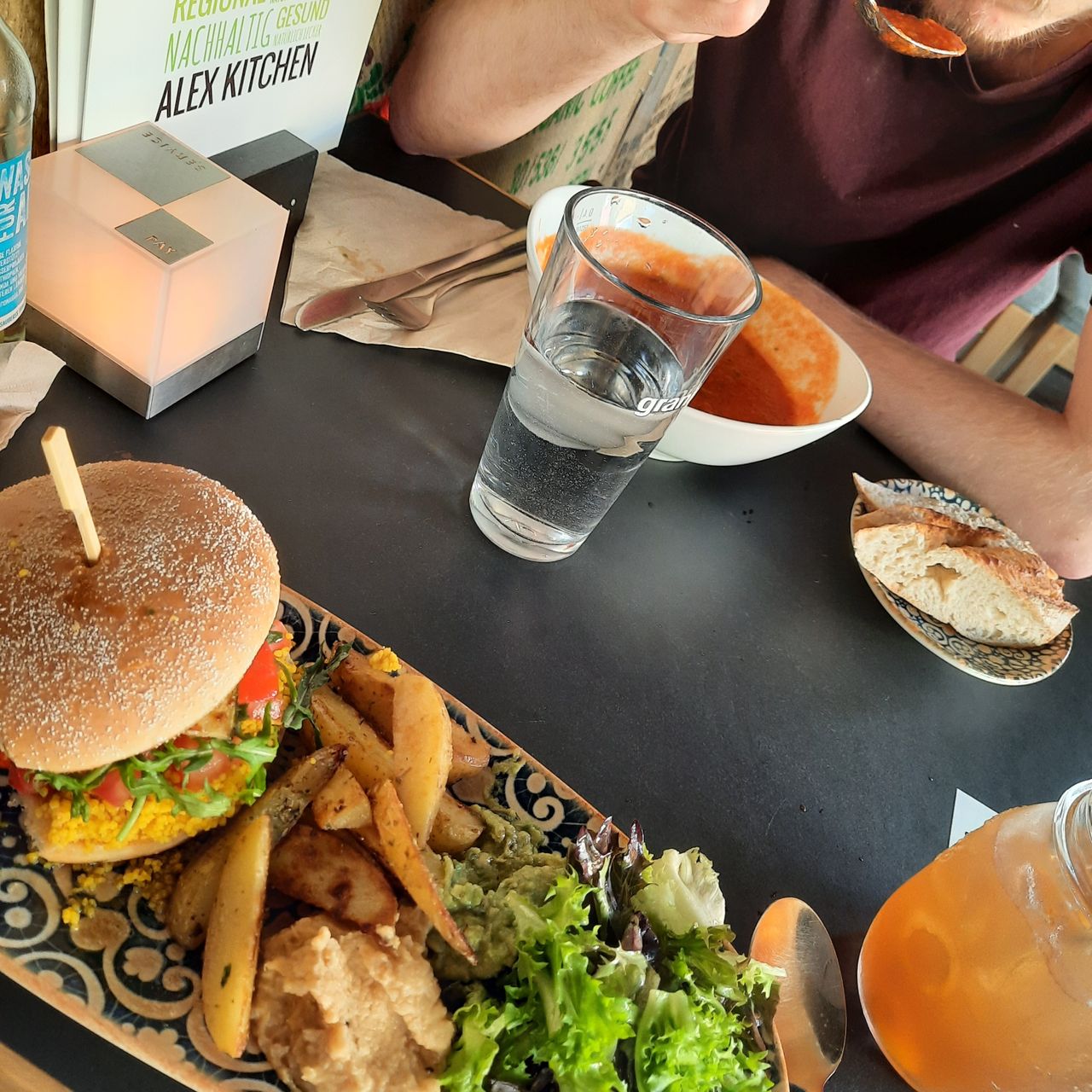 Alex hamburg frühstück