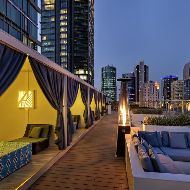 Aqua Lounge - Marriott Marquis City Center Doha - Book now on OpenTable