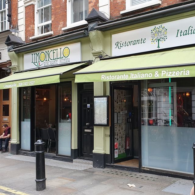 LIMONCELLO RISTORANTE PIZZERIA Restaurant London, Greater London
