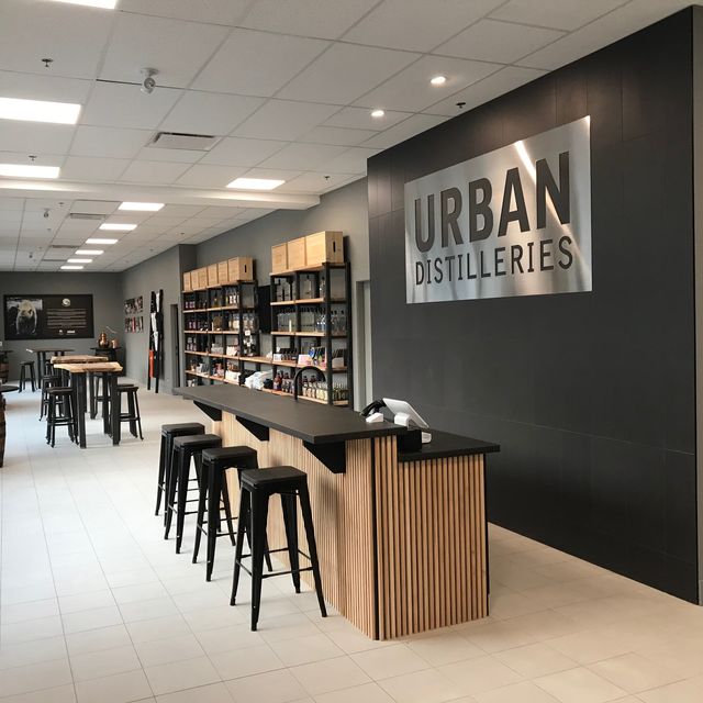 Shakers Lounge at Urban Distilleries & Winery Restaurant Westbank