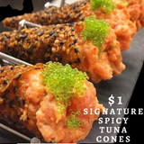 $1 Spicy Tuna Cone SUNDAY's Photo