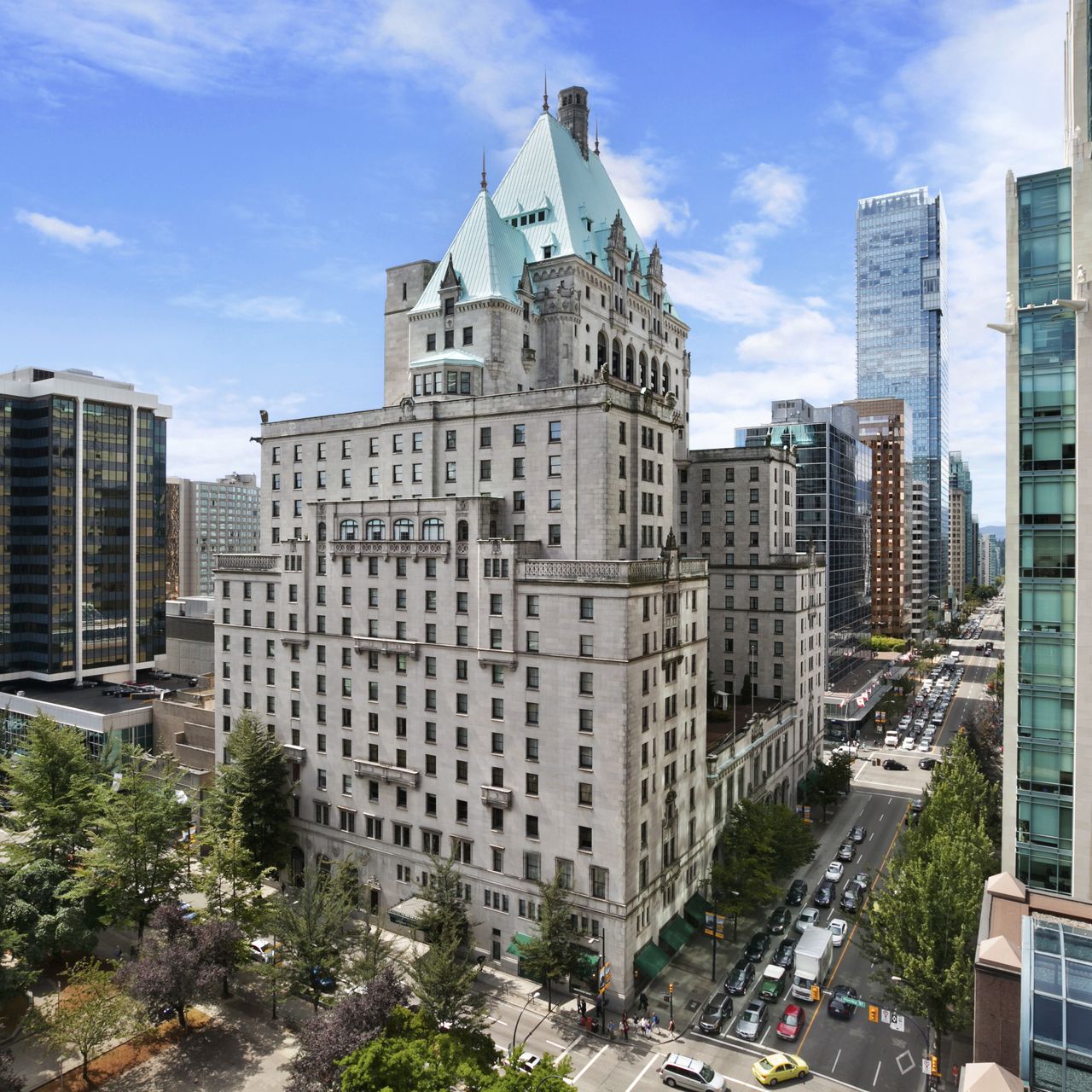 Holiday Photo Series: Fairmont Hotel Vancouver in Downtown Vancouver