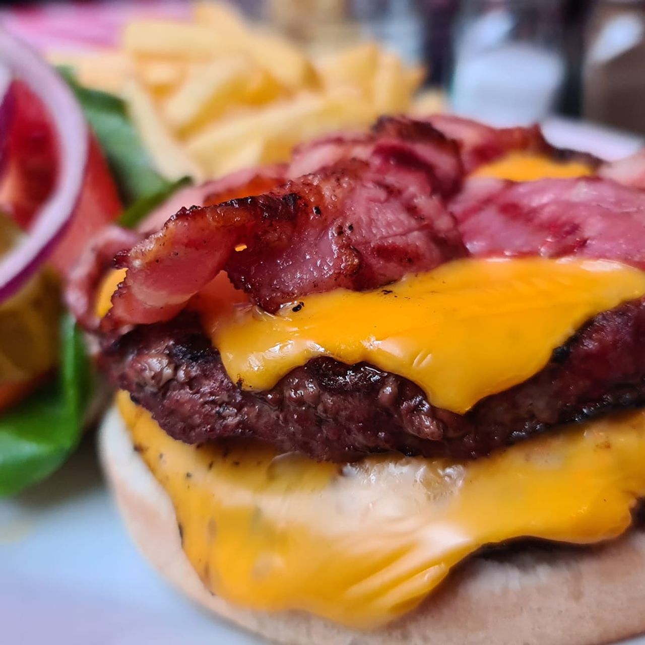 Double Bacon Cheeseburger - COBS Bread USA