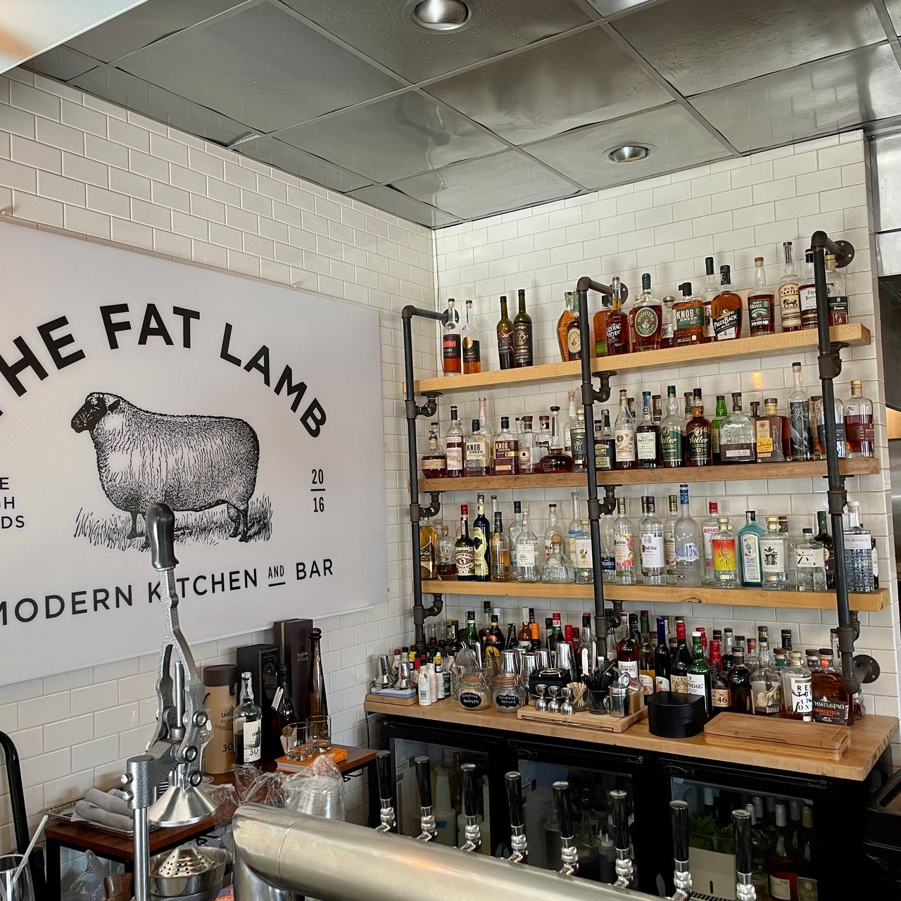 The Fat Lamb Louisville offers American cuisine, good atmosphere