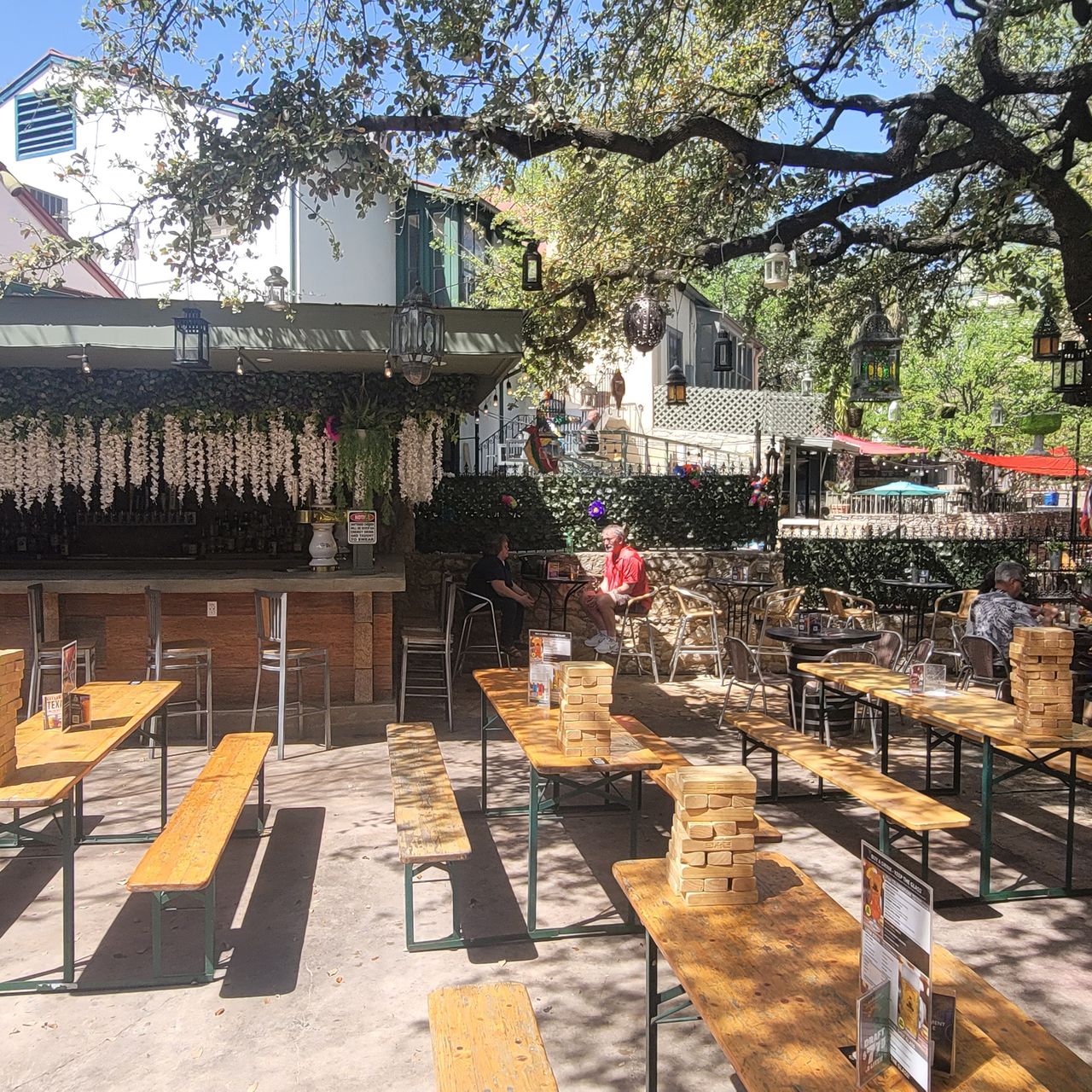 Best San Antonio Riverwalk Patio - Little Rhein Prost Haus