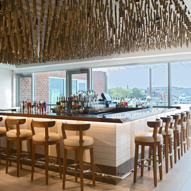 Skiff Bar at the Marriott Newport Rhode Island Restaurant - Newport, RI ...