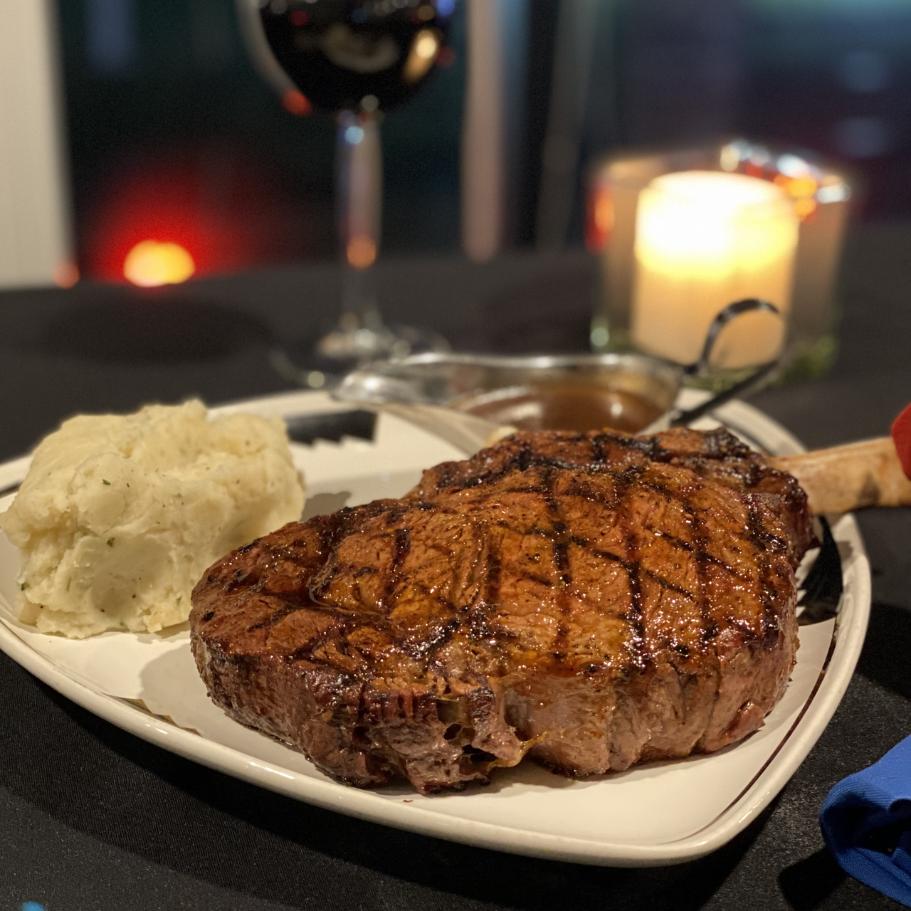 22 oz bone in rib eye for Longhorns only $30. : r/steak