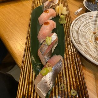 Tuna, sea urchin, salmon, golden eye snapper and eel from Sushi Ota San  Diego : r/sushi