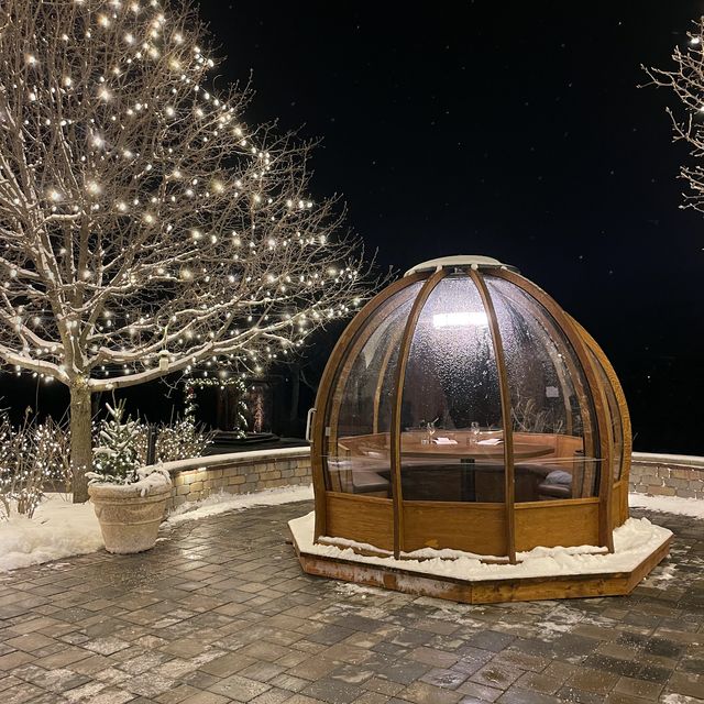 Snow Globes at the Ridge Hotel Restaurant Lake Geneva, WI OpenTable