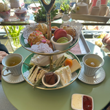 Casual Afternoon Tea without Tea Sandwiches Photo